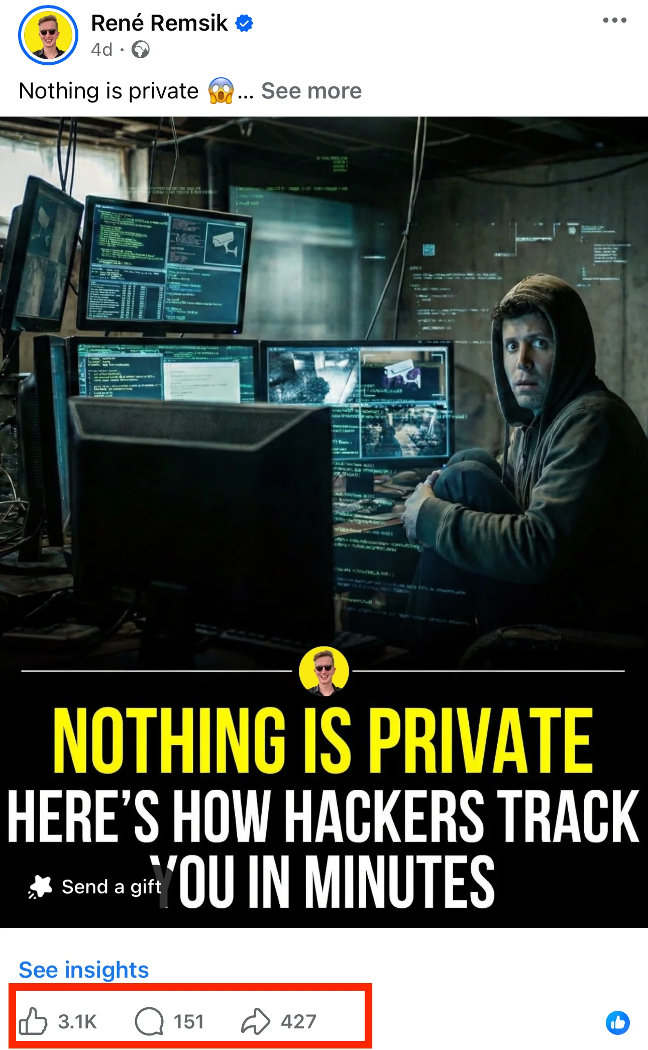 Viral thread example 5