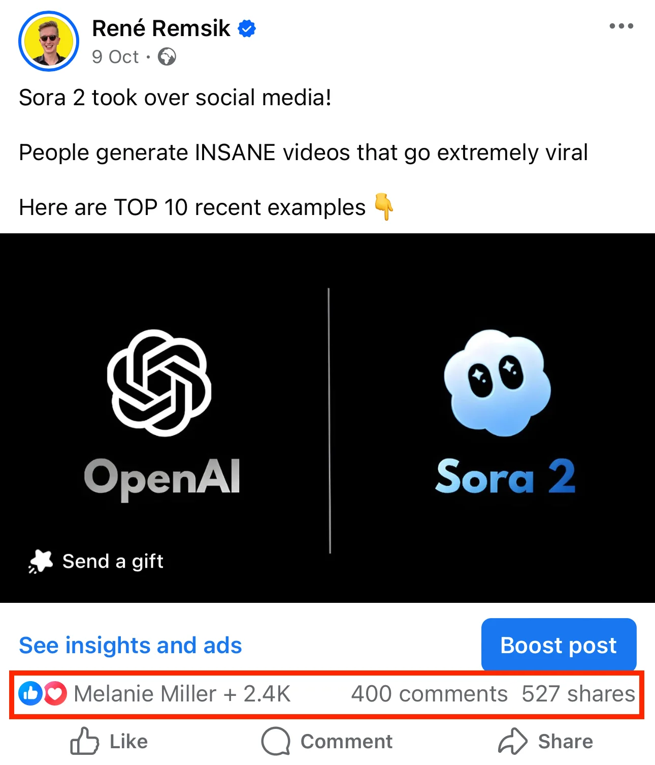 Viral thread example 5