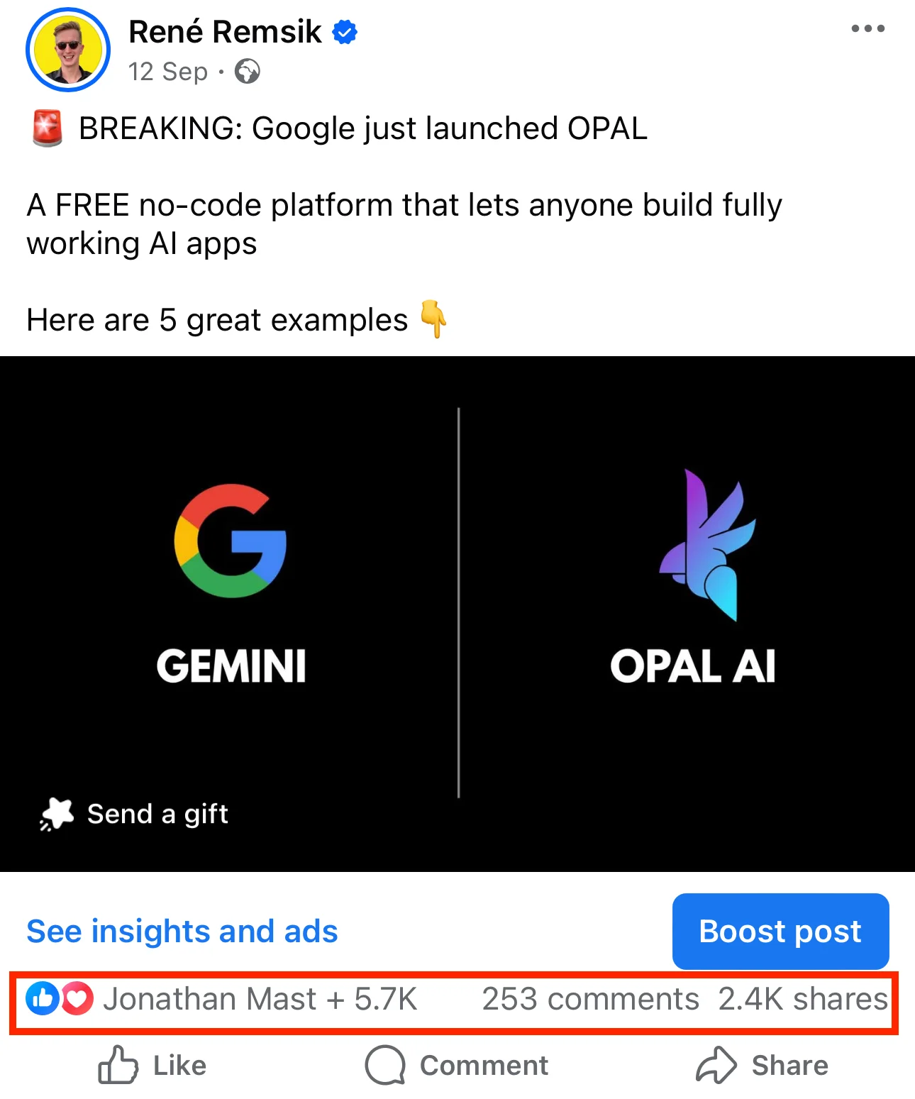 Viral thread example 9