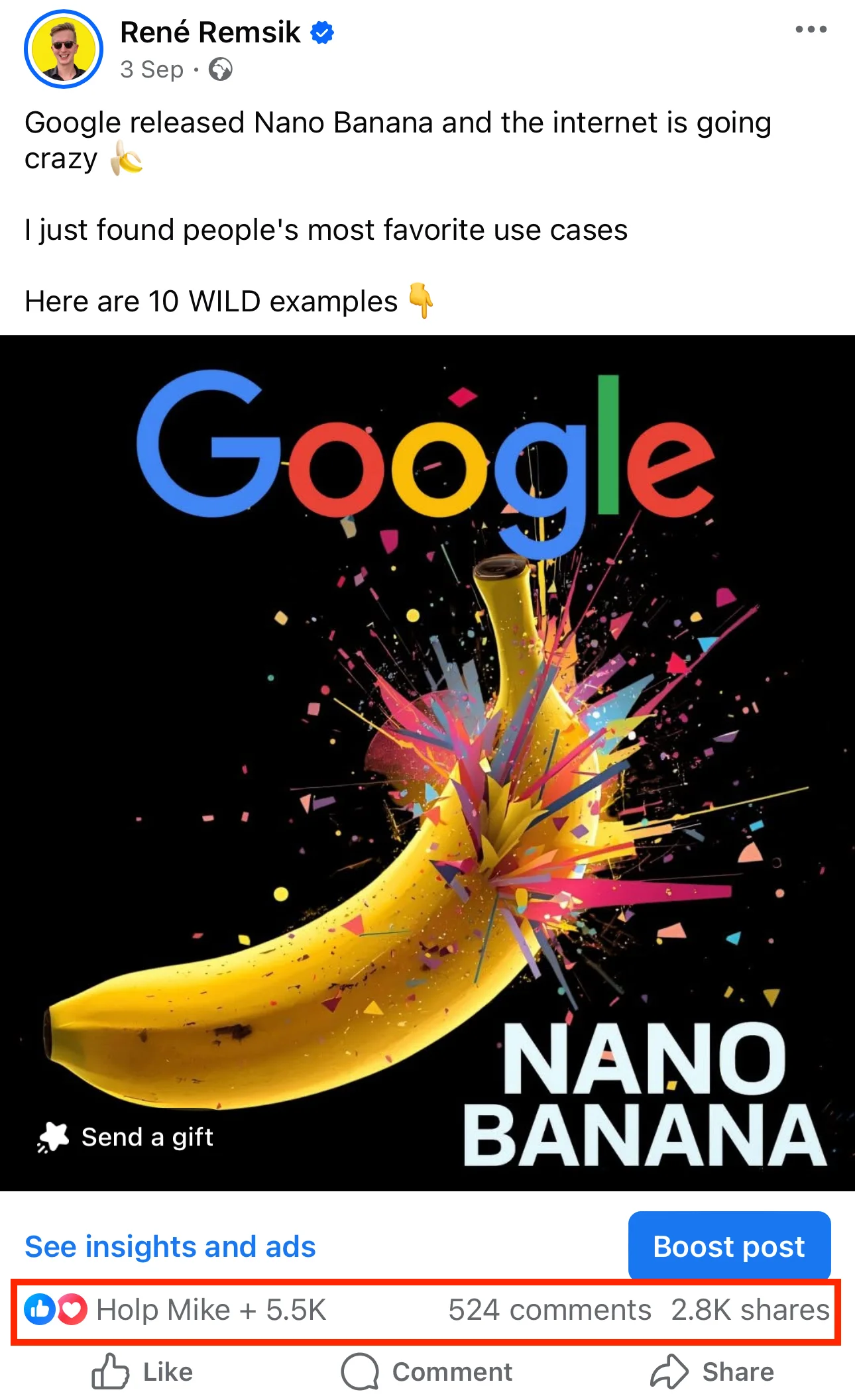 Viral thread example 11