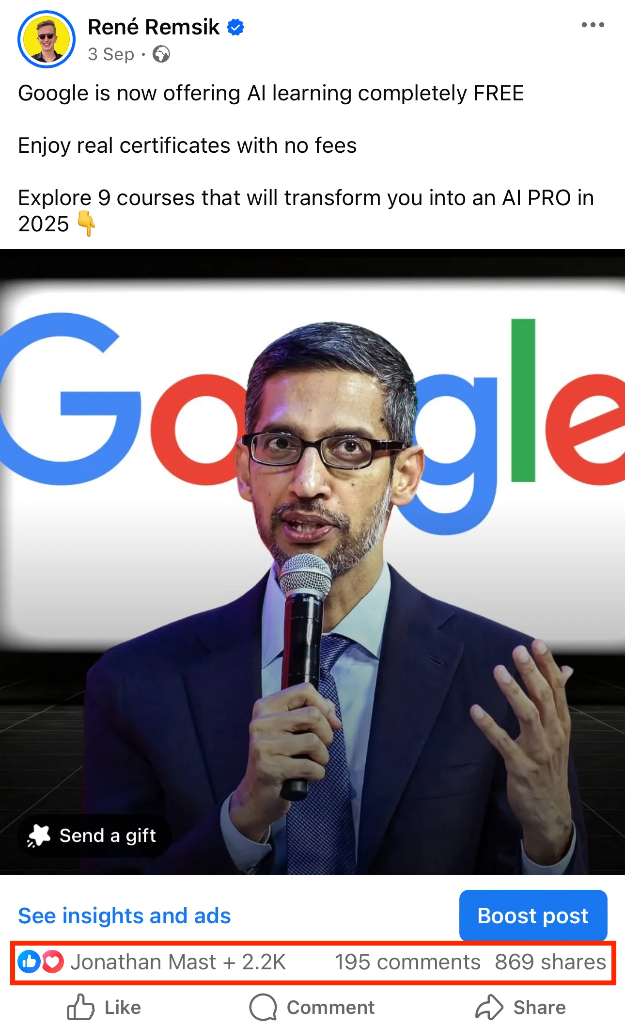 Viral thread example 12